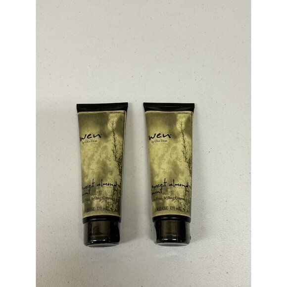 WEN by Chaz Dean Sweet Almond Mint Anti-Frizz Styling Creme 4oz SEALED New X2 - Picture 1 of 4